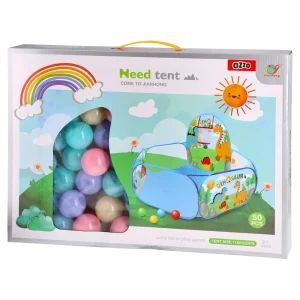 Need Tent, bazen sa lopticama