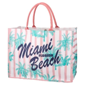 Playa, torba za plažu, Miami Beach, Palm tree